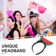 thumbnail image 3 of Milisten Headband De Sandía Con Lentejuelas Accesorio Para Fiesta Hawaiana Y Fotos, 3 of 8