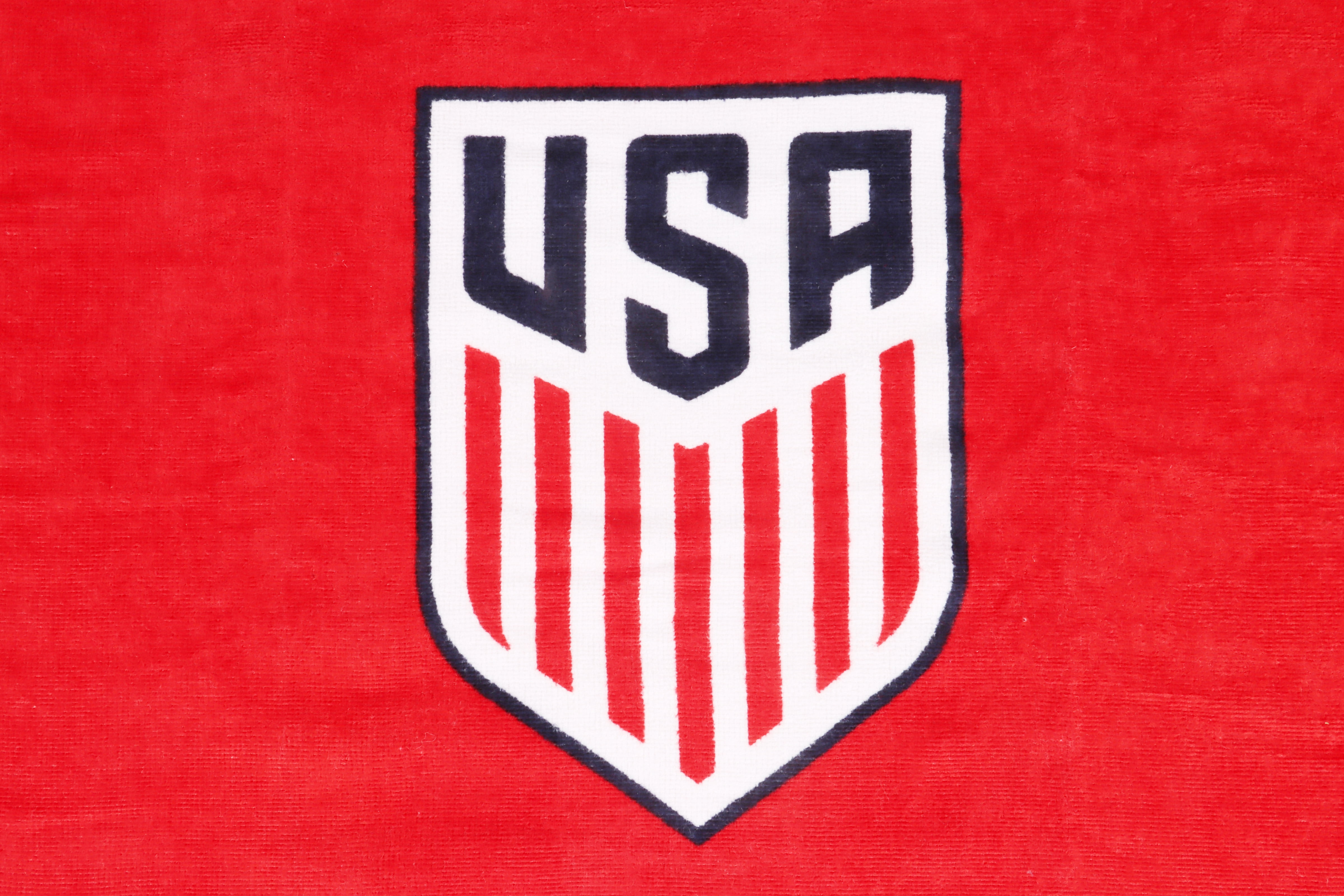 USA Rally Towel 2pk Red and White, World Cup Stadium Fan Gear, 16" x 28"