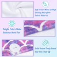 thumbnail image 2 of ORUYROP Microfiber Hair Towel Wrap for Kids Girls 2 Pack Turban Drying Women Set Absorbent Quick Dry Twisty Anti Frizz Curly Long Thick (Mermaid) Galaxy&multicolor-normal-2pack One size, 2 of 6