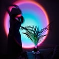thumbnail image 4 of Intckwan Sunset Table Lamp Rainbow Projection Lamp LED Light Projector Sun Floor Lamp for Living Room Bedroom Background Wall Color Lights for Taking Pictures Live Broadcast 5V USB (Rainbow), 4 of 4