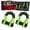 Green, variant on AMBULL Shackles Upgrade 3/4" D Ring Shackle (2 Pack) 70,000 lbs Break Strength with 7/8" Pin, Isolator and Washer Kits for Use with Tow Strap, Winch, Off-Road Truck Vehicle Recovery, Red