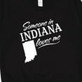 thumbnail image 3 of Inktastic Someone in Indiana Loves Me Toddler Sweatshirt, 3 of 4