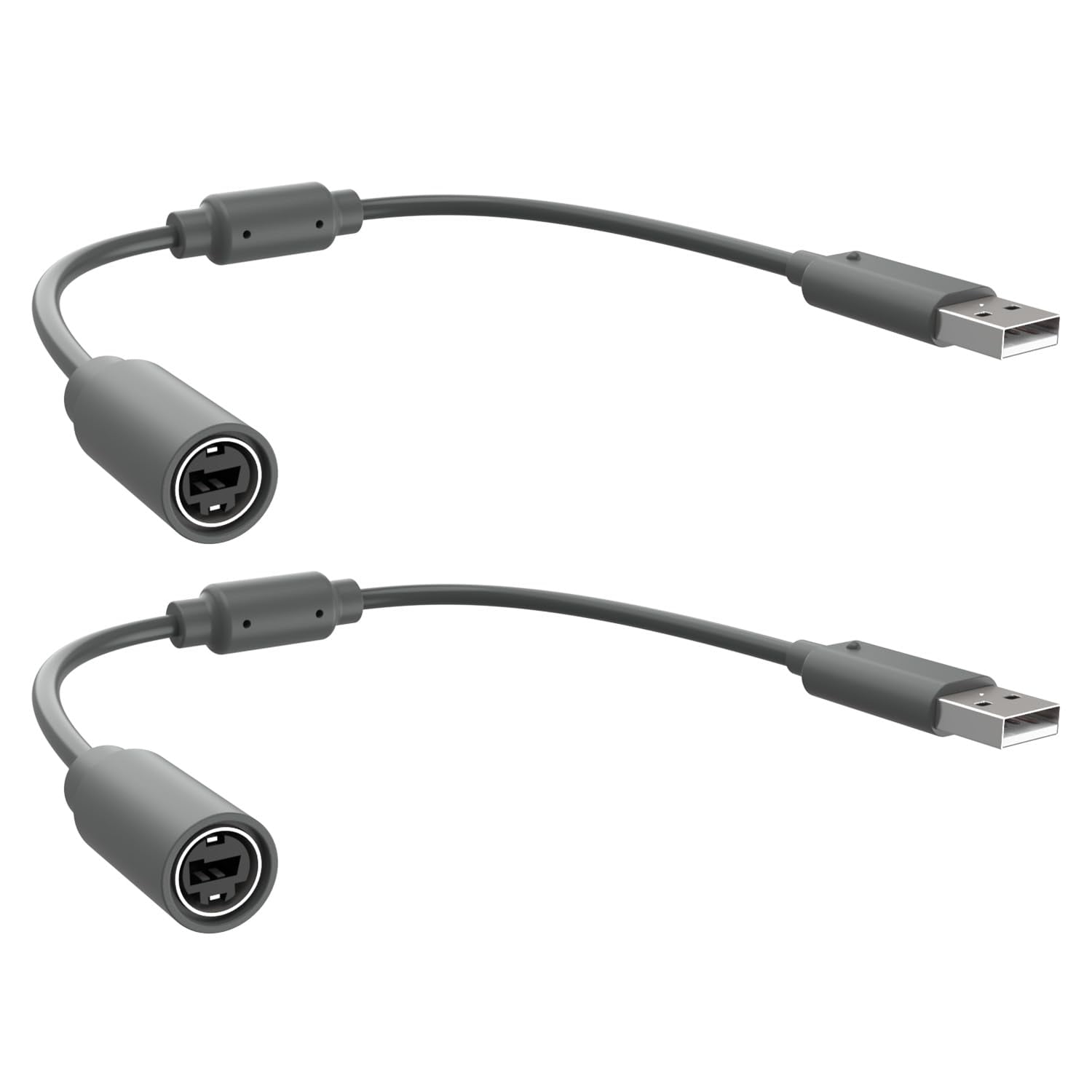 2Pcs USB Breakaway Cable Compatible with Logitech G920 G923 G27 G29 Driving Force & Thrustmaster Ferrari 458 Spider Racing Wheel Cord, Guitar Hero & Xbox 360 USB Plug