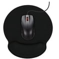 thumbnail image 3 of Reposamuñecas para teclado, alfombrilla para ratón, almohadillas de soporte para muñeca para teclado y ratón, almohadilla ergonómica de espuma viscoelástica, color negro, 3 of 5