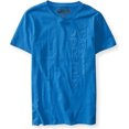 thumbnail image 1 of Aeropostale - Playera con adorno de paloma vertical para hombre, azul, extragrande Aeropostale Camiseta adornada, 1 of 2