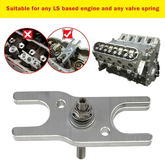 Baohd Outil de Compression de Ressort de Valve Outils d'Entretien Automobile 5.3 4.8 5.7 6.0 6.2 LS1 LS2 LS3 LS6 Outil de Réparation Sûr à Efficace 1Ensemble