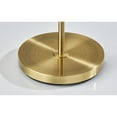 thumbnail image 3 of Simplee Adesso Evan 60"H Antique Brass Floor Lamp with Drum Shade (SL9502-21), 3 of 5