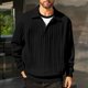 thumbnail image 1 of pstuiky Camisas de invierno de manga larga para hombre, Sudadera con capucha de dos piezas con solapa y manga larga con bloques de color para hombre salir tops xxxxl, 1 of 9