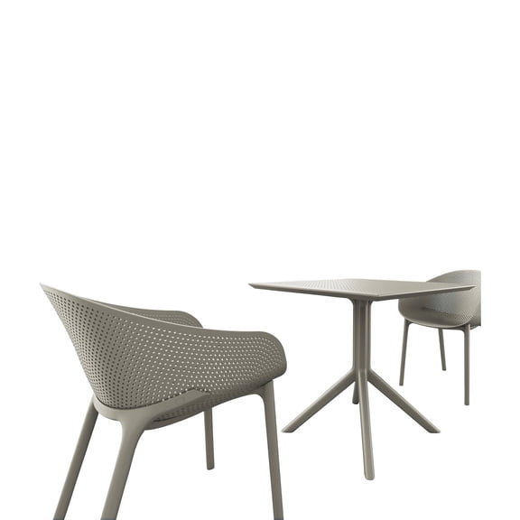 Compamia Sky Polypropylene Outdoor Bistro Set