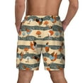 thumbnail image 4 of Daiia Funny Chicken Mens Swim Trunks Swim Shorts Quick Dry Swim Shorts with Mesh Lining Pockets-3X-Large, 4 of 9