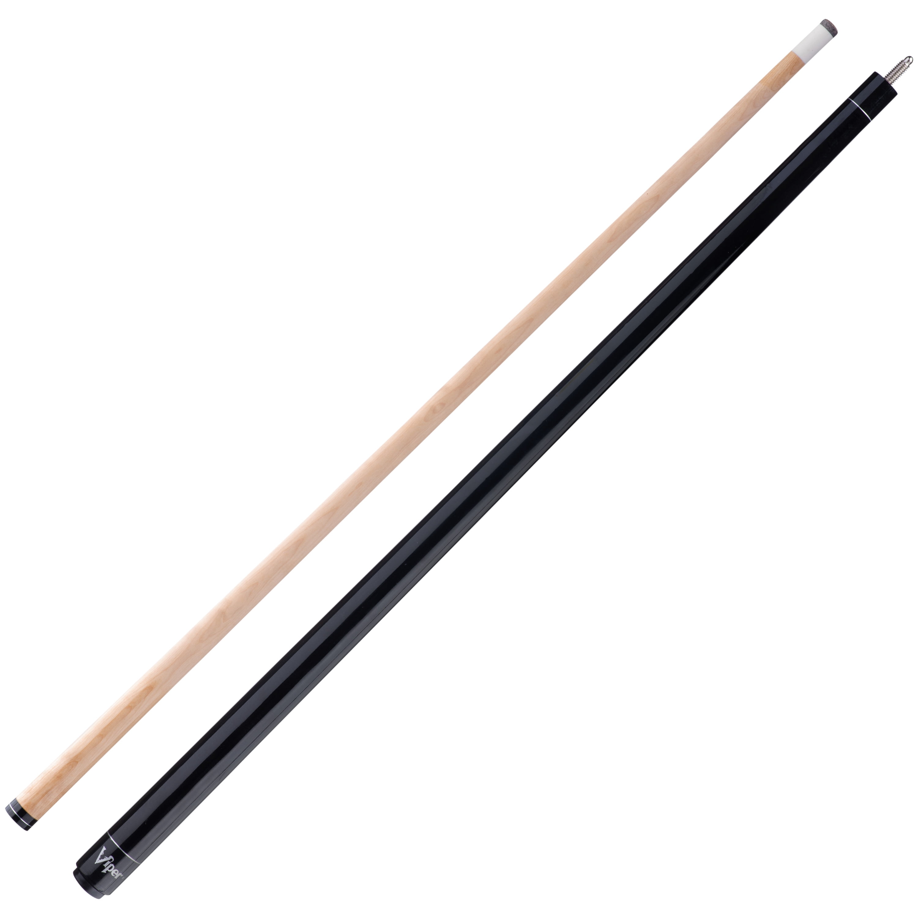 Viper Elite Series Black Unwrapped Cue and Casemaster Q-Vault Supreme Black Cue Case