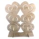 thumbnail image 2 of Pantalla de tablero de donas en forma de corazón Sólido Fácil de instalar Decoración Donuts Stands Pantalla Rack para mesa de postres Fiesta de boda Monstrate HA012553-00, 2 of 7