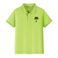 thumbnail image 6 of FDDMis Kids Long Sleeve Shirts for Girls White Shirts White Polo Shirts Boys Girls Christmas Tops Size 14-16 Holiday Gift Girls Clothes Size 8 Gifts, Green 11-12 Years, 6 of 8