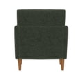 thumbnail image 4 of Nmkwnr Modern Accent Chair with Wood Frame, Armchair for Living Room, Office, Bedroom, Green, 4 of 5