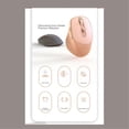 thumbnail image 2 of X7 Wireless Silent Mouse Bluetooth Dual Mode Design, Adjustable 5-Speed DPI for Laptop PC Game Office, 2 of 5
