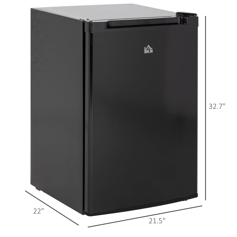 3.0 Cu.Ft Upright Mini Freezer, Compact Chest Freezer with Adjustable Temperature, Reversible Door for Dorm, Apartment, RV