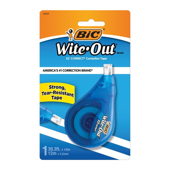 Bic White-Out BIC Wite-Out Brand EZ Correct Correction Tape 50790-CS