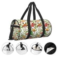 thumbnail image 5 of Easygdp Mushrooms Gnomes Travel Bag, Camping, Weekend, Carry On Overnight Duffel Bag with Shoulder Strap, 5 of 8