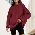 thumbnail image 2 of Fgnfyis Women's Oversized Hoodie Pullover Hooded Sweatshirts Comfy Casual Loose Winter XXL, 2 of 5