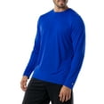 thumbnail image 4 of Russell Men's Long Sleeve Core Jersey Active T-Shirt, Sizes S-5XL, 4 of 7