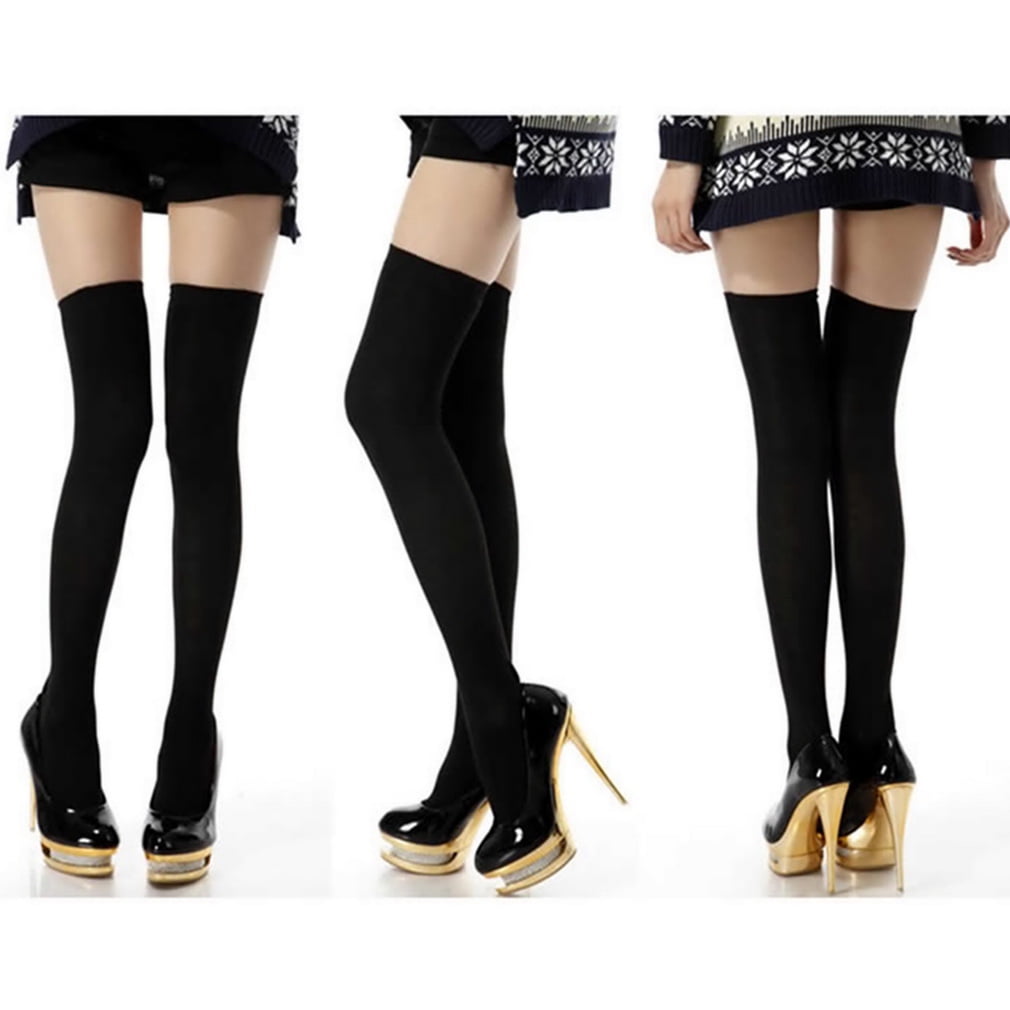 Over The Knee Thigh High Cotton Socks 