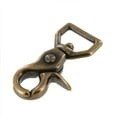 thumbnail image 6 of 3002A Antique Brass, Swivel Trigger Snap, Solid Brass-LL, 1", 6 of 8
