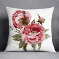 thumbnail image 4 of Funda de almohada decorativa cuadrada clásica de moda con diseño de rosas para sala de estar, sofá, cojín, decoración del hogar, 4 of 5