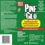 Pine Glo Antibacterial Disinfectant Cleaner, 40 Oz