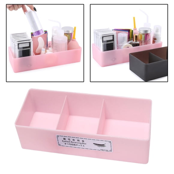 Organizador de herramientas de extensión de pestañas postizas Colcomx estuche Rosa