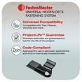 thumbnail image 3 of Universal Hidden Deck Fastening System – Stainless steel hidden deck screws and clips – Black (200 SF), 3 of 7