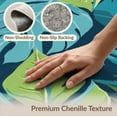 thumbnail image 6 of ODIKA 4'x6' Tropical Multi Color Hallway Use Washable Area Rug Pet Friendly, Kids Safe, Non-Shedding for Bedroom, Reading Nook, 6 of 7