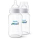 thumbnail image 1 of Paquete de 2 Biberones Anticólicos Philips AVENT 11 oz Transparente SCY106/02, 1 of 9