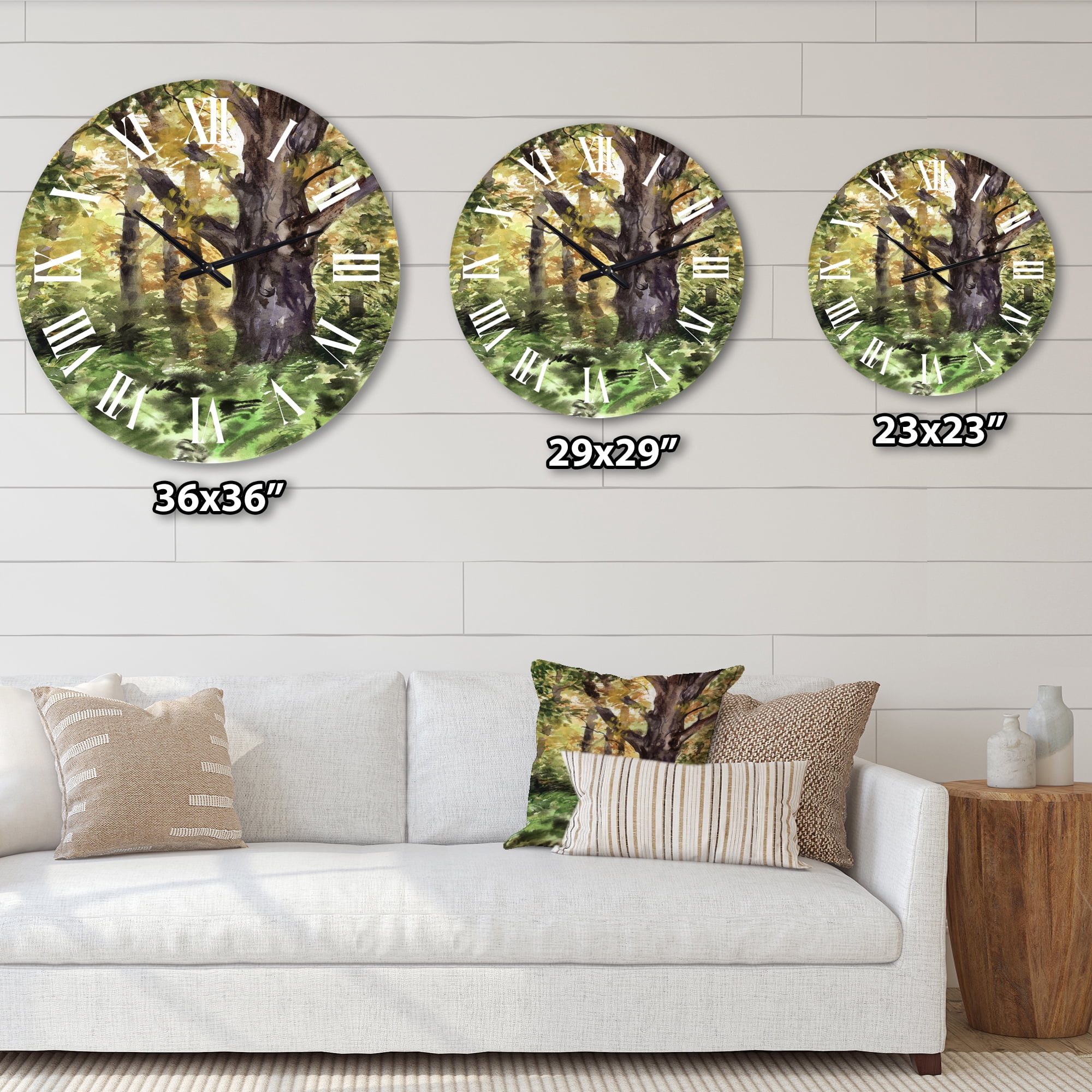 Designart 1 in Wall Clock