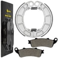 thumbnail image 1 of Caltric Front Brake Pads & Rear Brake Shoes Compatible with Honda Vt600C Shadow 600 Vlx 2004-2007, 1 of 4