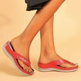 thumbnail image 5 of Sandales Femmes Talons pour Femmes Boucle Métallique Plage Femmes Été Talon en Pente Décontracté Sandales Femmes, 5 of 5