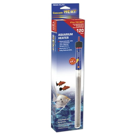 Penn Plax Cascade Aquarium Heater, 10-Inch, (Best Betta Fish Tank Heater)