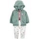 thumbnail image 2 of Conjunto Carter´s Child of Mine Niña 3-6 M Varios diseños Verde 3 Pzas, 2 of 4