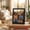 Black, variant on Unique Bargains Classic Wood Wall Mounting Picture Frame Green 4" x 5"