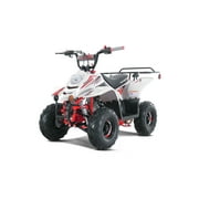 Tao Motor 110CC New Boulder, 4-Stroke Engine Max 0.6 Gal Gas All-Terrain Vehicle (ATV), Red