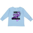 thumbnail image 3 of Inktastic I Wear Purple for My Grandma Lupus Awareness Boys or Girls Long Sleeve Toddler T-Shirt, 3 of 5