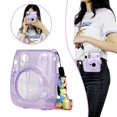 thumbnail image 1 of Transparente Para Cámara Compatible Con Instax Mini 11, Funda Transparente Para Cámara Instantánea, Correa Ajustable, Carcasa Antiarañazos Advancent HA039881-04, 1 of 6