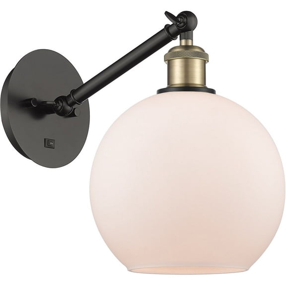 Innovations Lighting - Athens - 1 Light Wall Sconce In Industrial Style-12.38