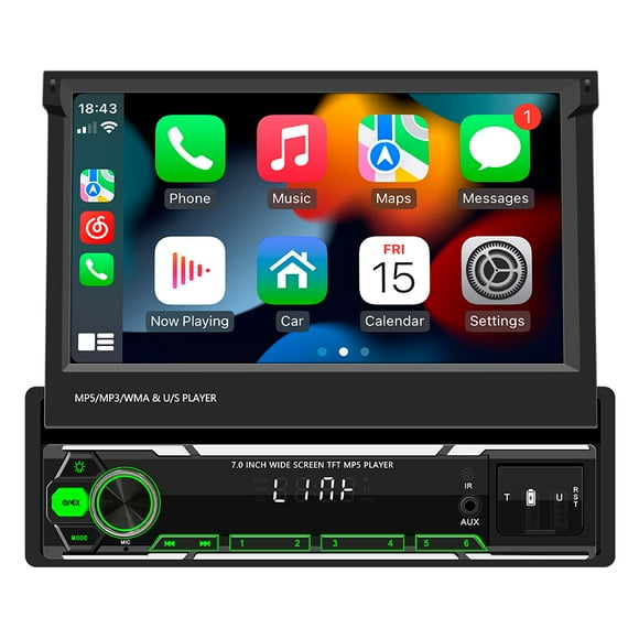 Car multifunction player,Player Stereo Stereo Mirror Link 7 Inch Bt Mp5 Inch Din Car Stereo Din Tf/ubs/aux-in Wheel With Camera Hands-free Tf/ubs/aux-in Car Stereo Inch With Support Car Player