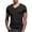 *Black, variant on VBVC No Boundarie Men's Plus V-Neck Breathable Short Sleeve T-Shirt,Summer Lightweight Basic Tops For Men,Dark Blue,S-5XL