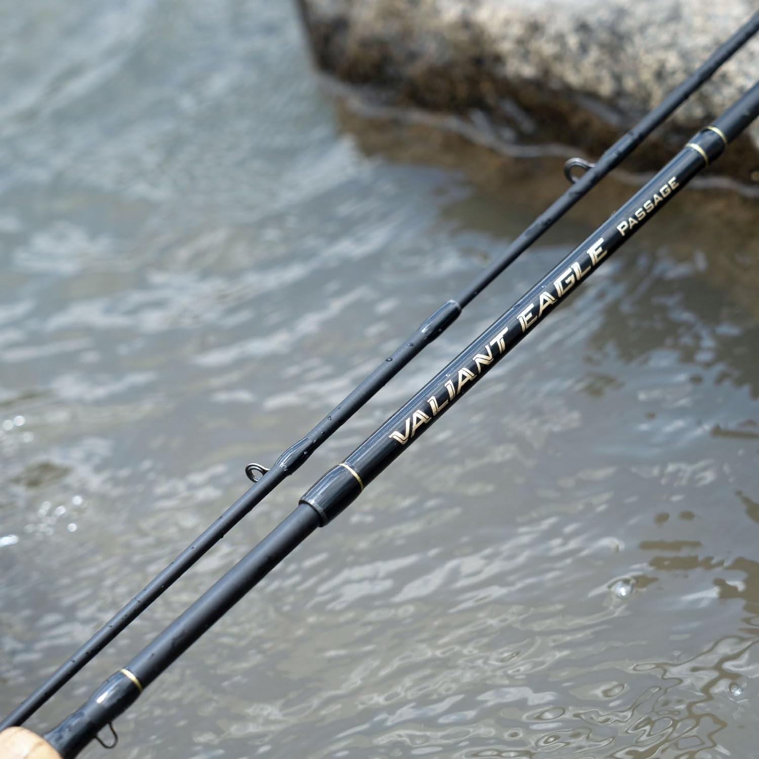 KastKing Passage Travel Fishing Rods, 4  Pack Rods, Casting IM6 Graphite Blank- Valiant Eagle