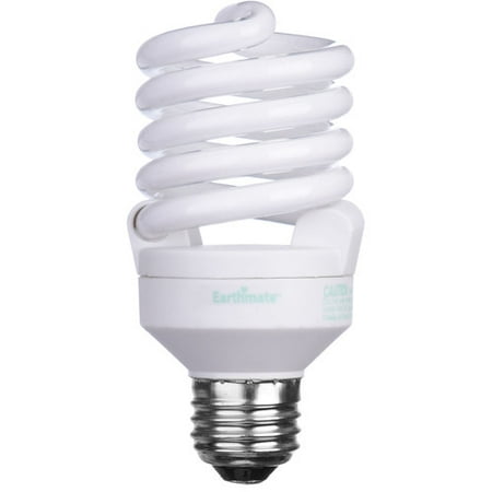 - Earthmate 23W (2700K) Compact Fluorescent Light Bulb
