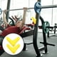 thumbnail image 3 of BRIGHTFUFU Estante de almacenamiento para pesas, estante de almacenamiento montado en la pared para gimnasio, soporte para pesas, 2 uds., 3 of 8