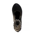 thumbnail image 5 of Badgley Mischka Little Kids Girls Block Heel Dress Shoes, Black Glitter, 11, 5 of 7