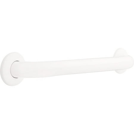 Safety First 1-1/2" Diameter Concealed Mount Grab Bar, White