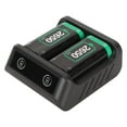 thumbnail image 4 of Paquete de batería de controlador de carga rápida para Xbox, 2 uds., batería recargable de 2650mAh con cargador para Xbox One Series S, 4 of 5